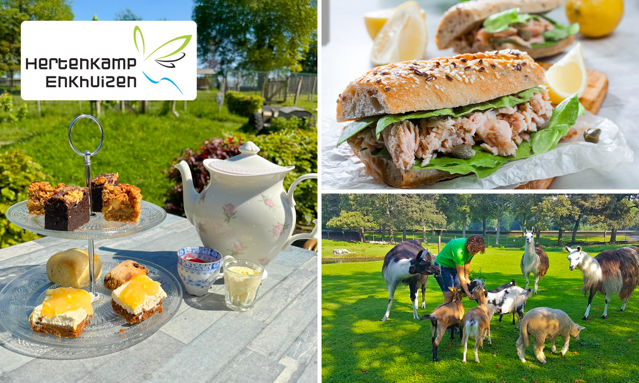 Lunchplank of zoete proeverij + poffertjes