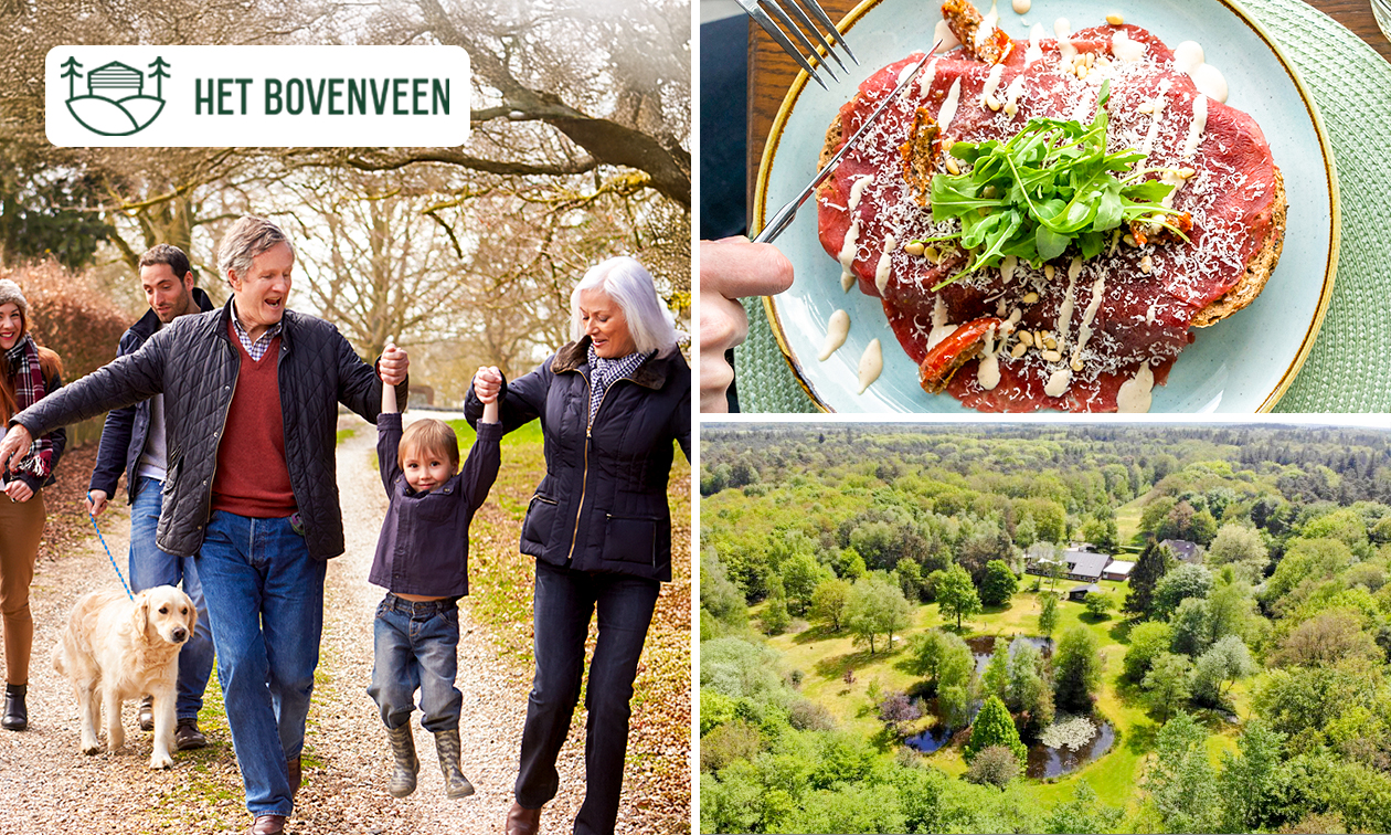 Wandelarrangement incl. koffie/thee en 2-gangenlunch bij terugkomst