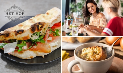 2-gangen keuzelunch bij Het Hof van Lathum