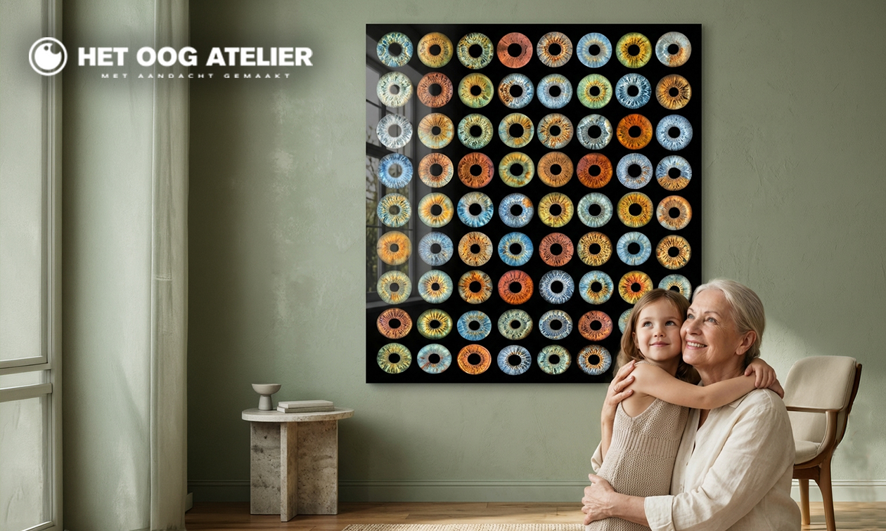 Iris-fotoshoot voor 1 tot 6 personen + digitale foto