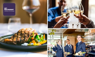 3-gangendiner + evt. drankarrangement bij Het Restaurant - ROC in hartje Nijmegen