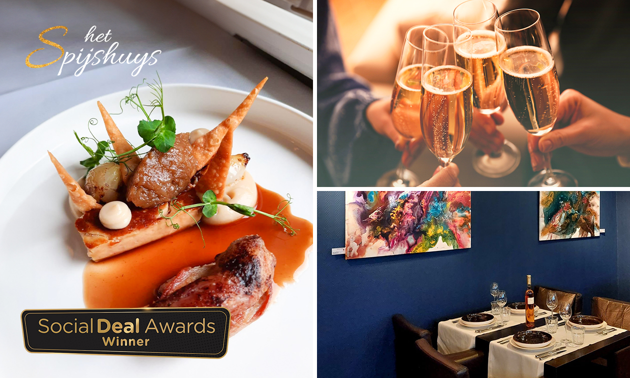 Lunchproeverij + bubbels bij Het Spijshuys