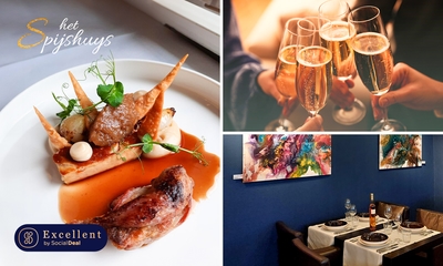 Lunchproeverij + bubbels bij Het Spijshuys