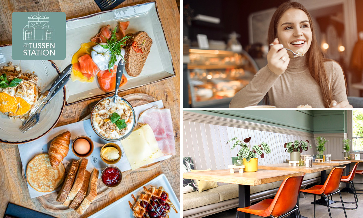 2-gangen keuzelunch of ontbijtplank bij Het Tussenstation