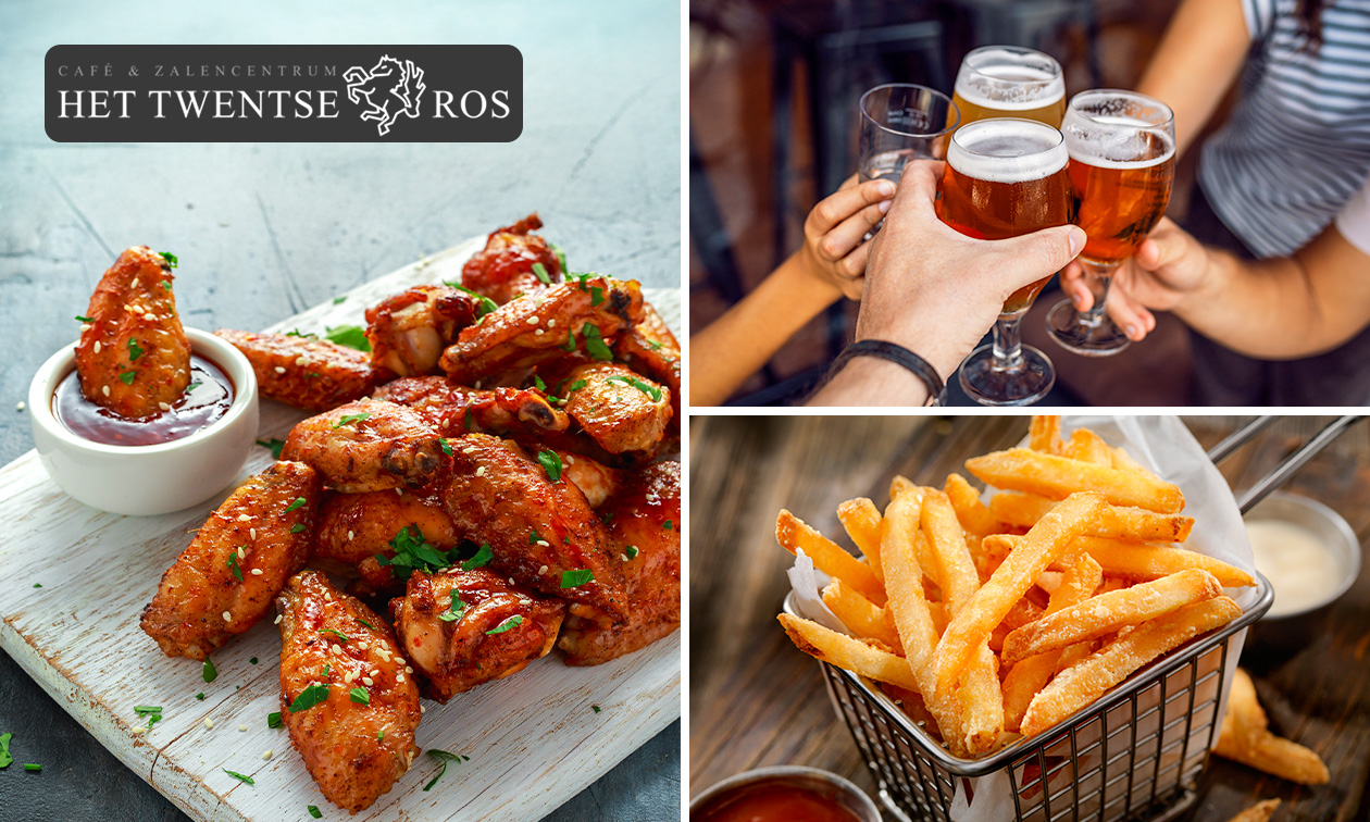 All-You-Can-Eat kippenvleugels bij Het Twentse Ros