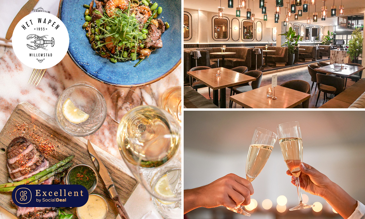 3- of 4-gangendiner van de chef bij Het Wapen van Willemstad