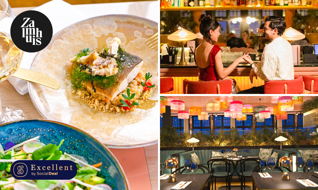 3-, 4- of 5-gangendiner van de chef bij Het Zalmhuis