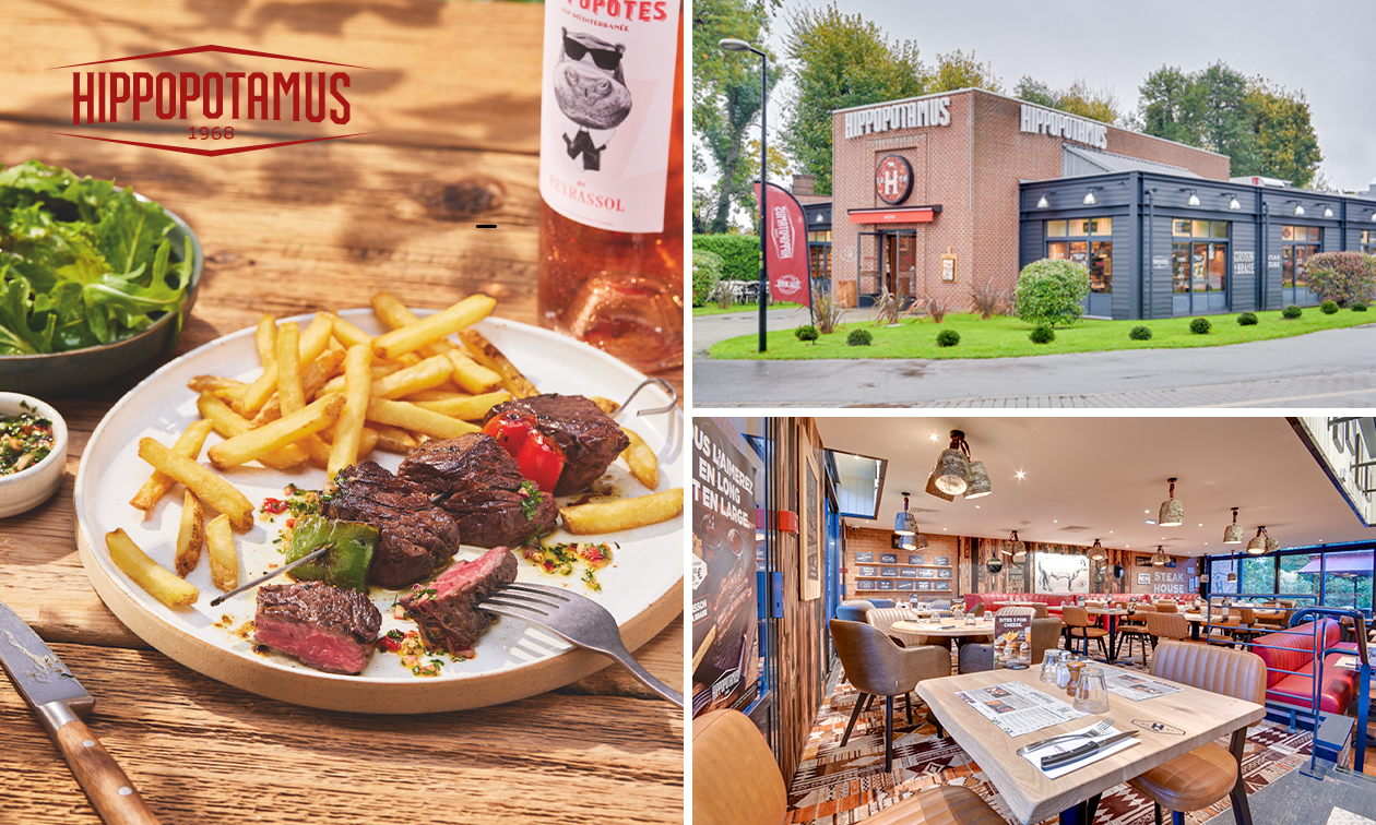 Menu en 2 ou 3 services au choix près de Lille