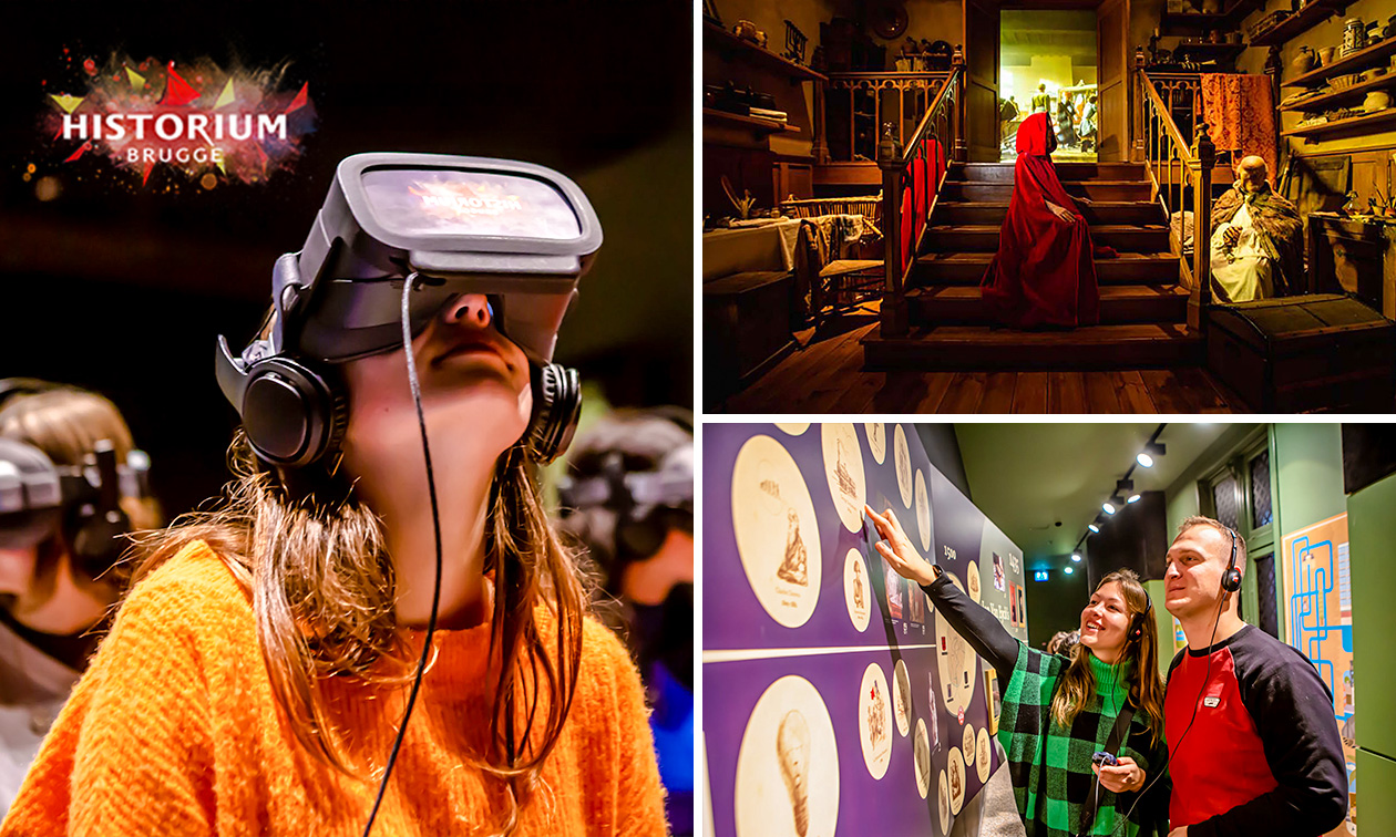 Entreeticket voor Historium Brugge + story- en VR-experience