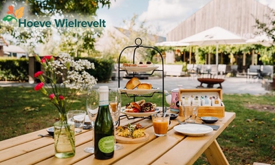 Zoete proeverij met koffie/thee of borrelplank incl. drankje naar keuze bij Hoeve Wielrevelt