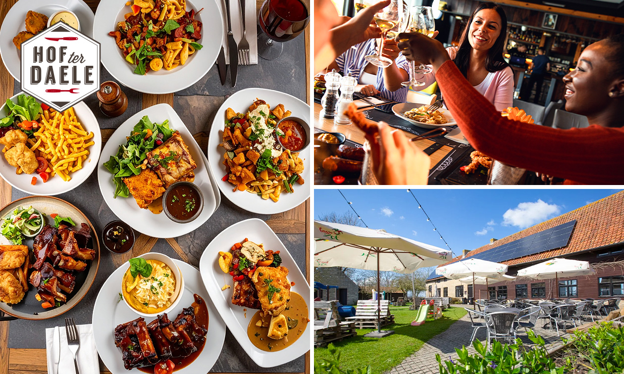 All-You-Can-Eat buffet naar keuze + dessert