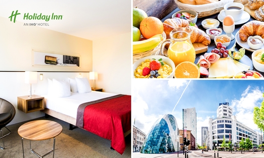 Overnachting(en) voor 2 + ontbijt + evt. diner bij Holiday Inn Eindhoven