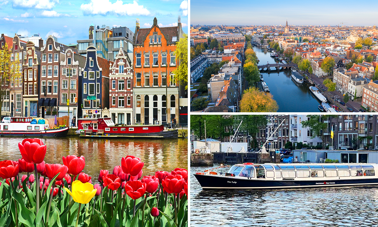 Rondvaart door Amsterdam (75 min)