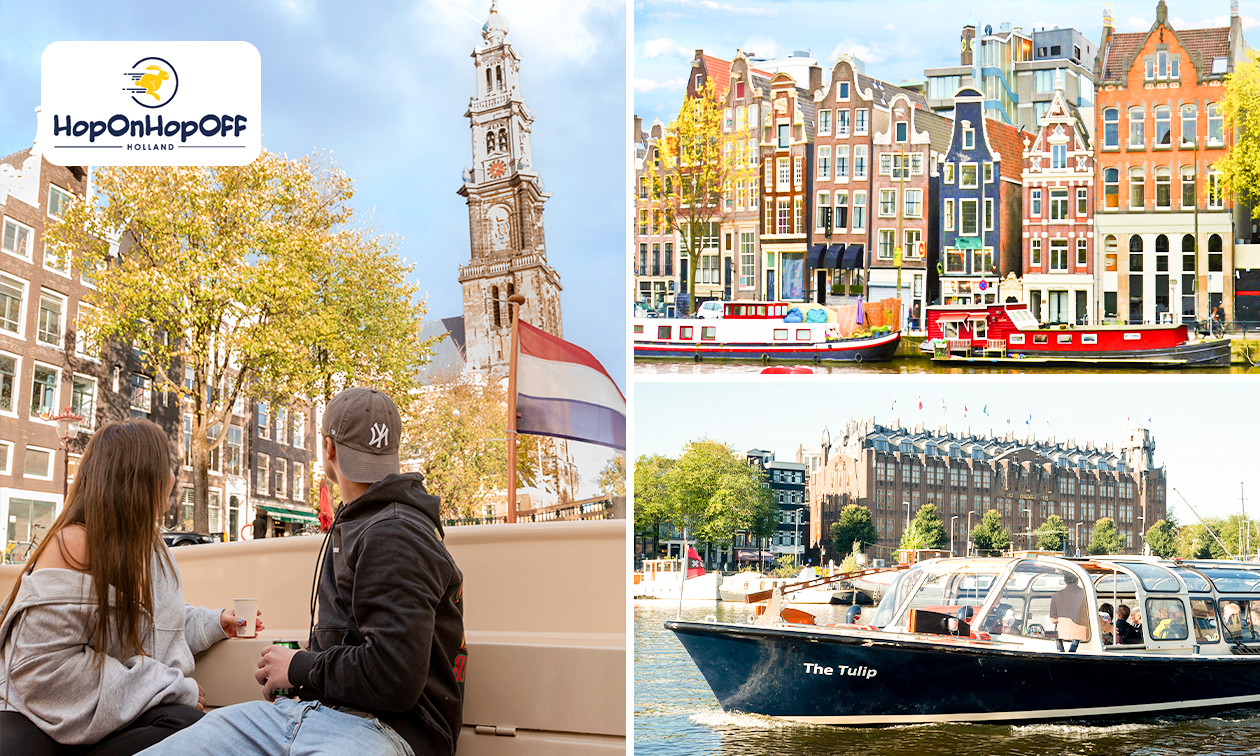 Luxe rondvaart door Amsterdam (75 min)