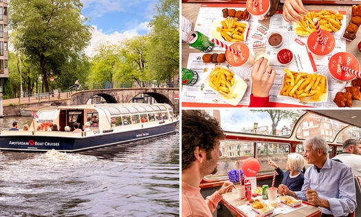 FEBOAT: Amsterdamse grachtenrondvaart met FEBO-snacks