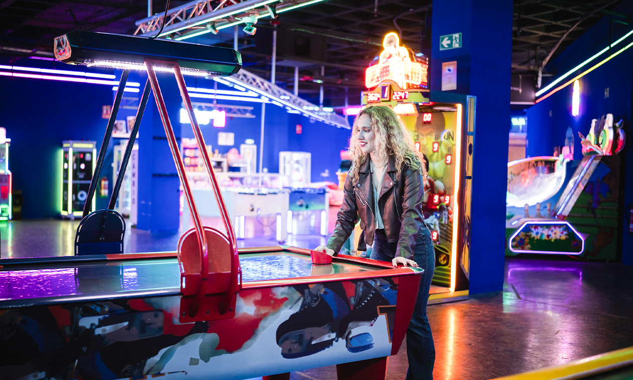 Speeltegoed (€20 of €50) voor arcadehal Funland aan de boulevard van Scheveningen