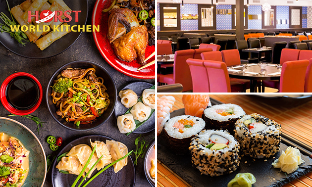 All-You-Can-Eat & Drink (3 uur) bij Horst World Kitchen