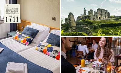 Overnachting voor 2 + ontbijt + late check-out in Valkenburg