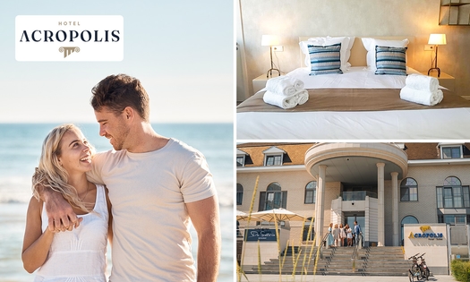 3 nuits pour 2 + petit-déjeuner + dîner en 3 services + wellness et plus à Middelkerke