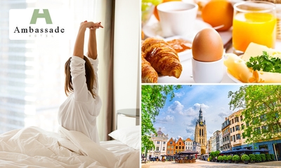 Übernachtung für 2 + Frühstück + Late Check-out in Waregem