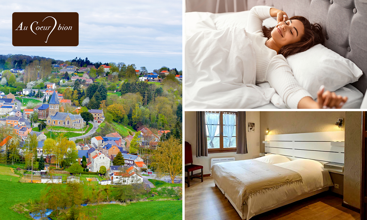 2 nuits pour 2 + petit-déjeuner à l'Hôtel Au Cœur bion