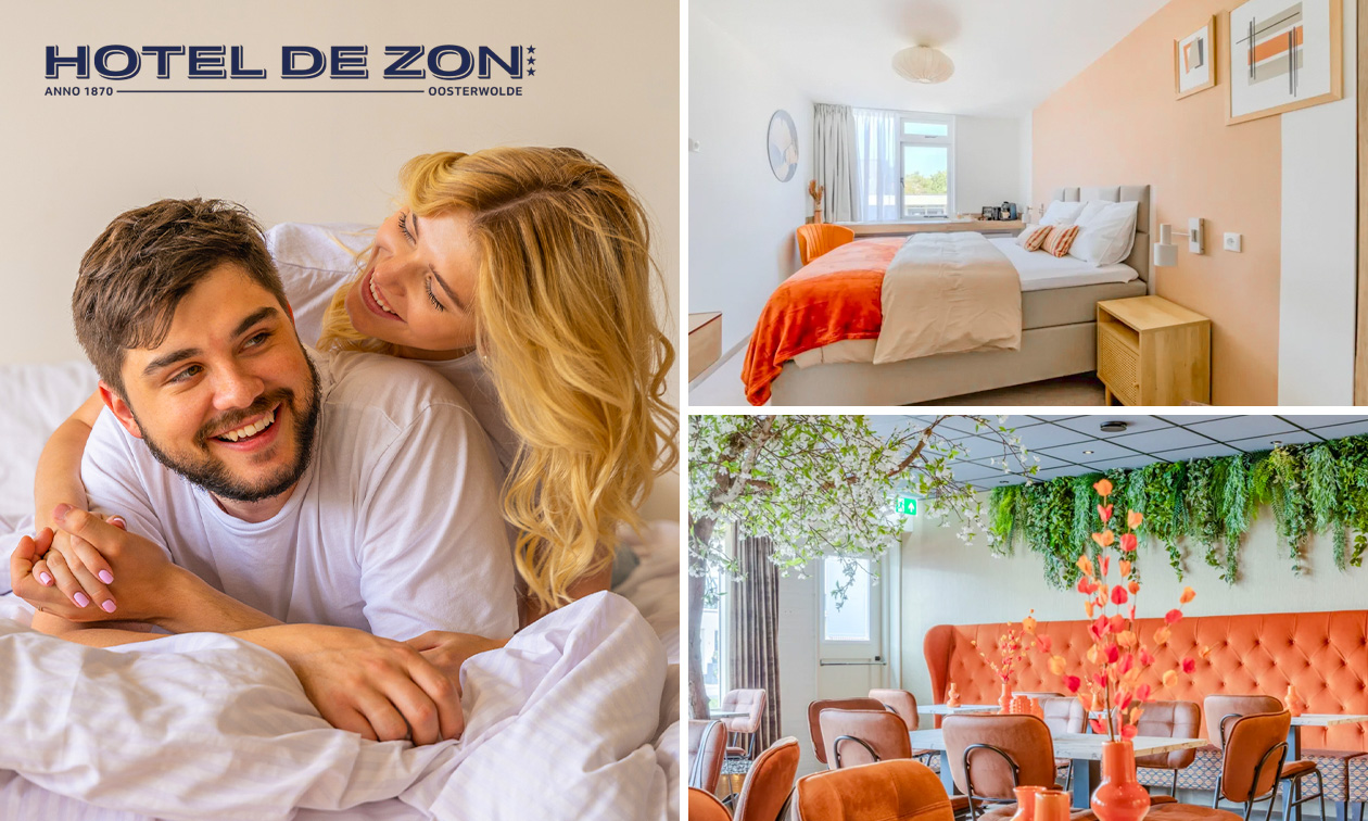 Overnachting voor 2 + early check-in + late check-out + bitterballen