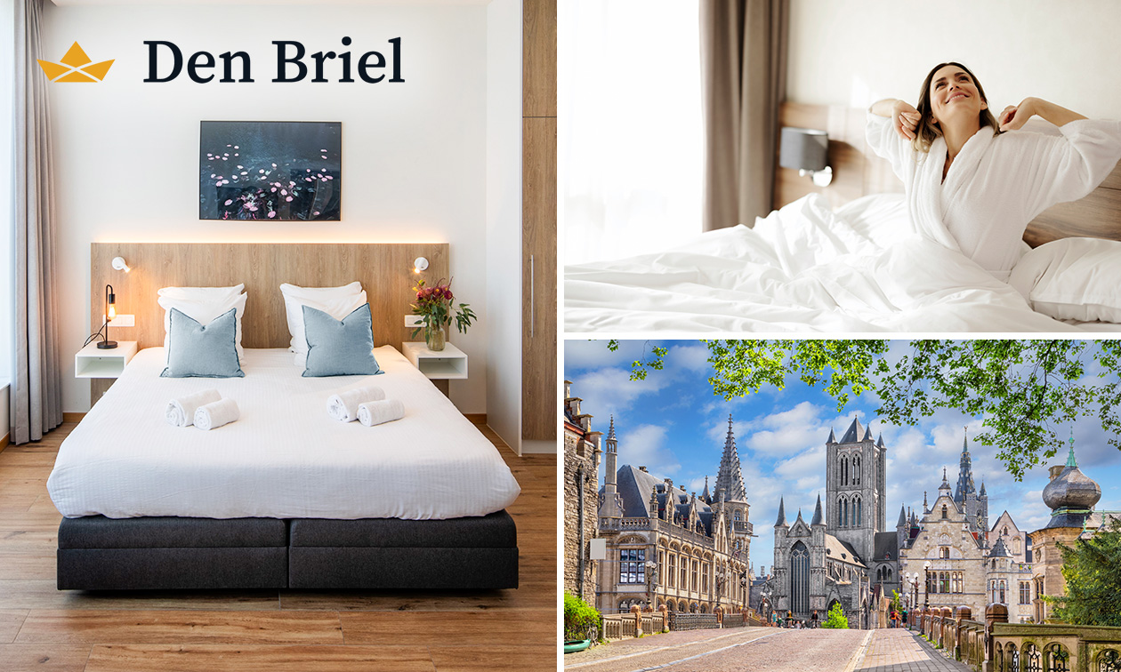 Overnachting voor 2 + ontbijt + welkomstdrankje + parkeren + late check-out