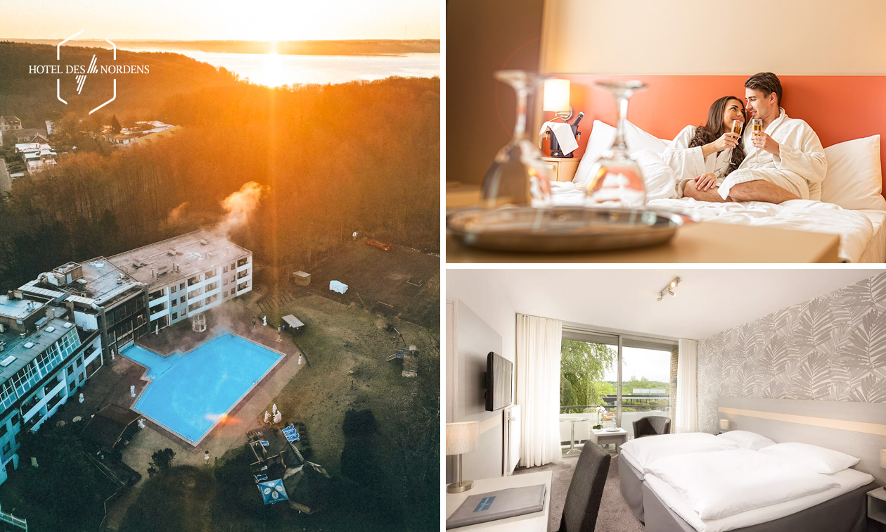 2 overnachtingen voor 2 + ontbijt + diner + meer aan de Duits-Deense grens