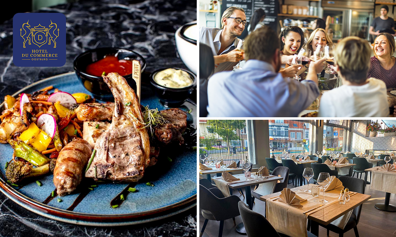 All-You-Can-Eat-ontbijt of -diner bij Hotel Du Commerce Oostburg