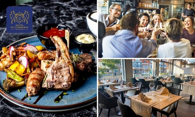 All-You-Can-Eat-ontbijt of -diner bij Hotel Du Commerce Oostburg