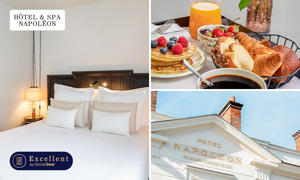 Overnachting(en) voor 2 personen + ontbijt + eventueel diner, afternoon tea, spa en late check-out