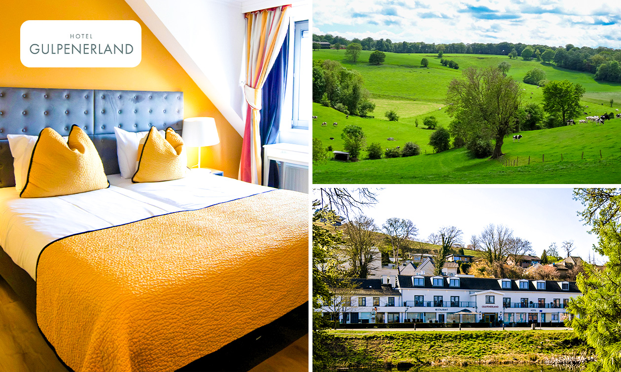 2 overnachtingen voor 2 + ontbijt in Gulpen