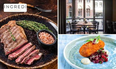 3-gangen keuzelunch of -diner + amuse