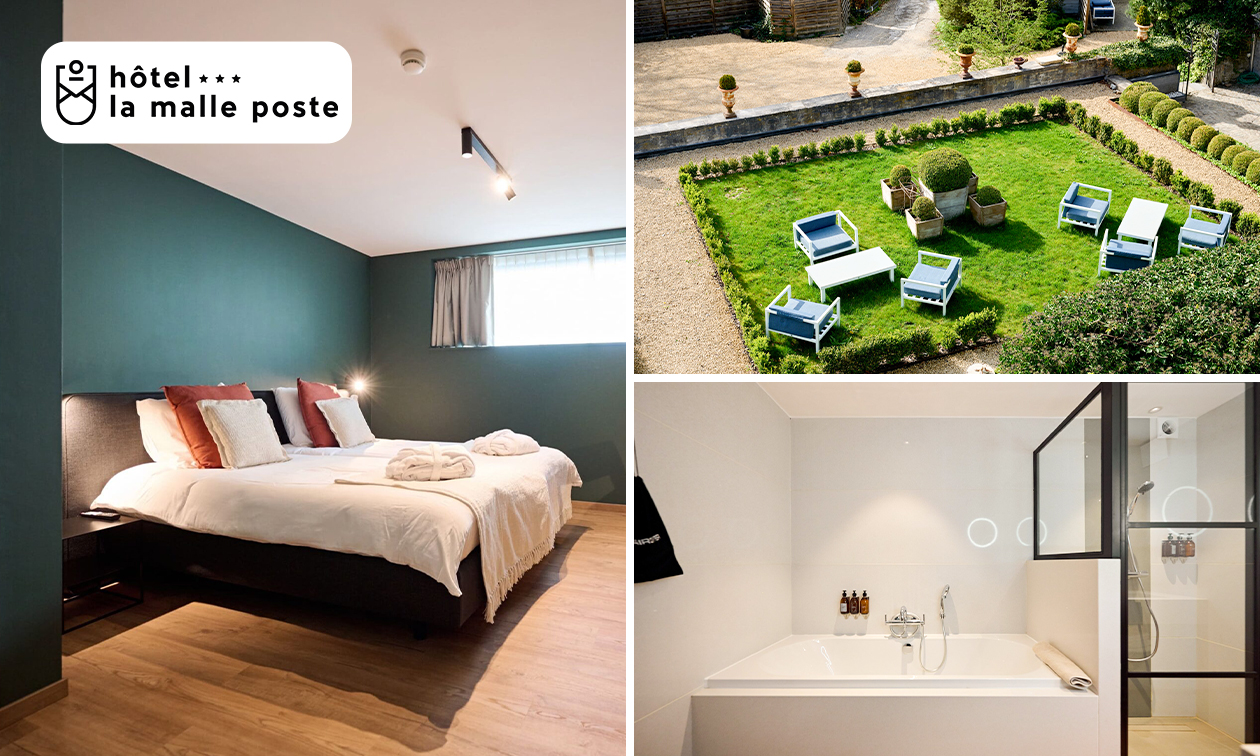 Nuit pour 2 + petit-déjeuner + verre de bienvenue + accès wellness à Rochefort