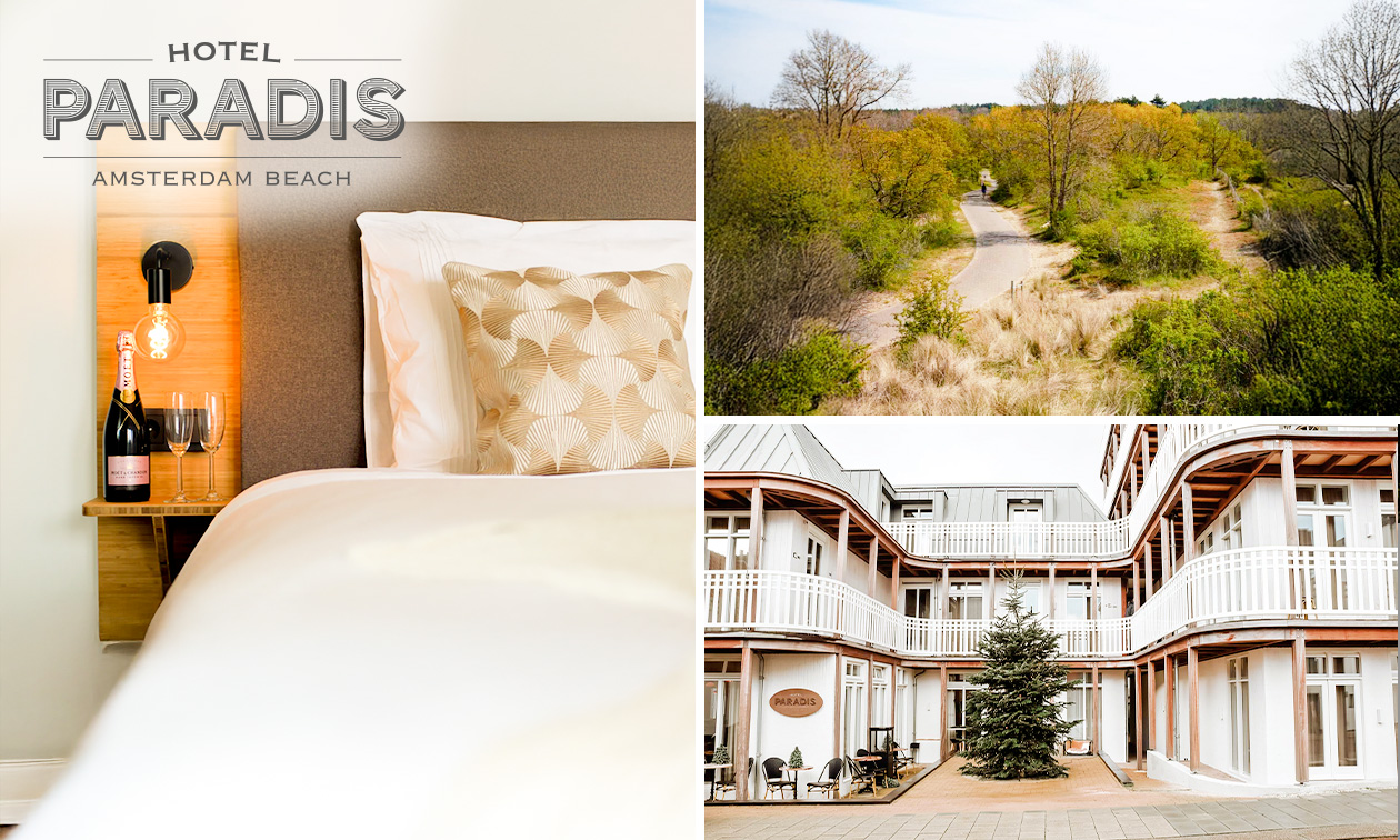 Overnachting voor 2 in Zandvoort + ontbijt + late check-out + evt. kaasfondue