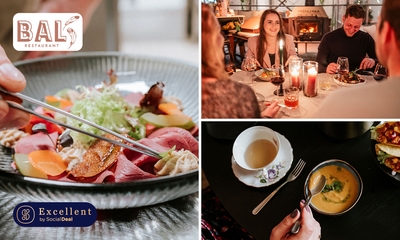 2-gangen lunchproeverij bij Hotel-Restaurant BAL