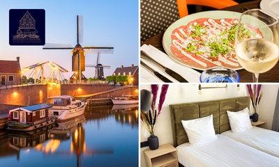 Overnachting voor 2 + ontbijt + evt. 3-gangendiner à la carte in Heusden
