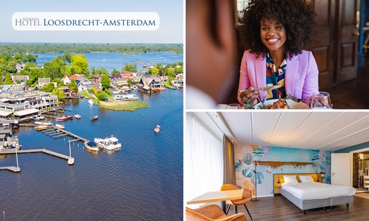 Overnachting(en) voor 2 + ontbijt + shared dining-proeverij in Loosdrecht