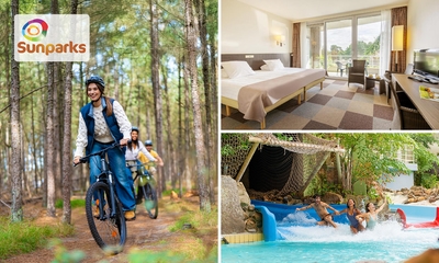 Overnachting(en) voor 2 + ontbijt bij Hotel Sunparks Kempense Meren