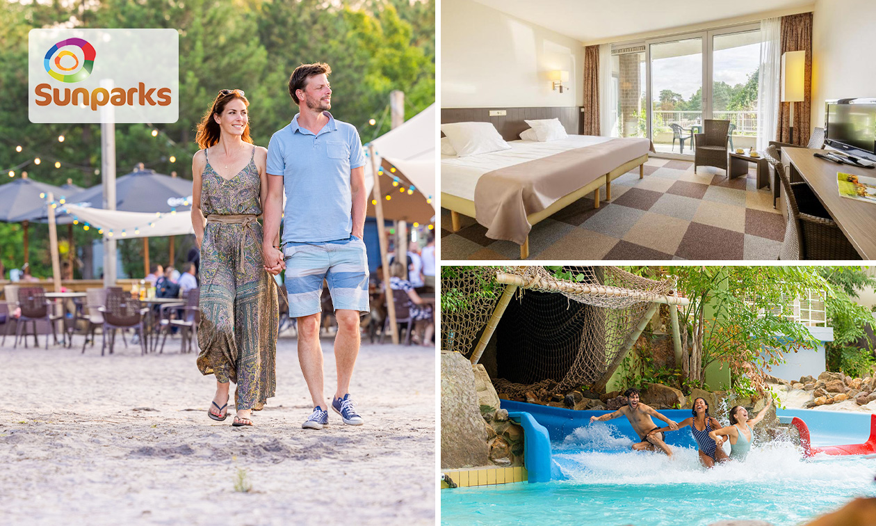 Overnachting(en) voor 2 + ontbijt bij Hotel Sunparks Kempense Meren