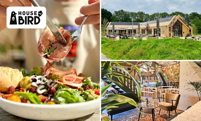 2-gangen keuzelunch bij House of Bird Kwintelooijen