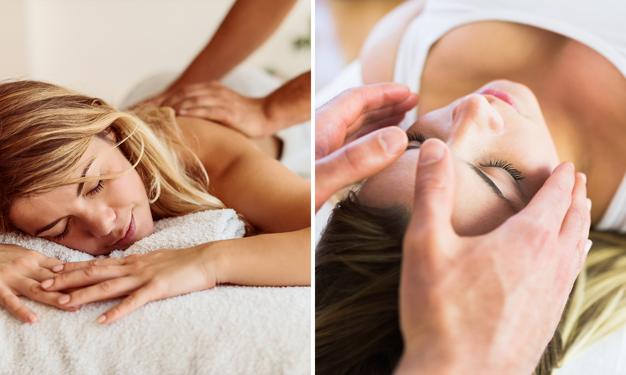 Ontspanningsmassage (60 min) + evt. reiki