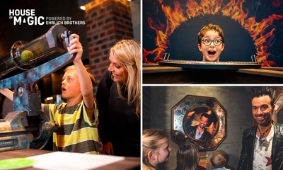 Entree voor het House of Magic in Oberhausen