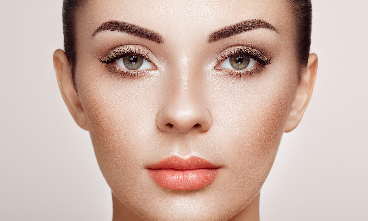 Wimperextensions one by one of 3D