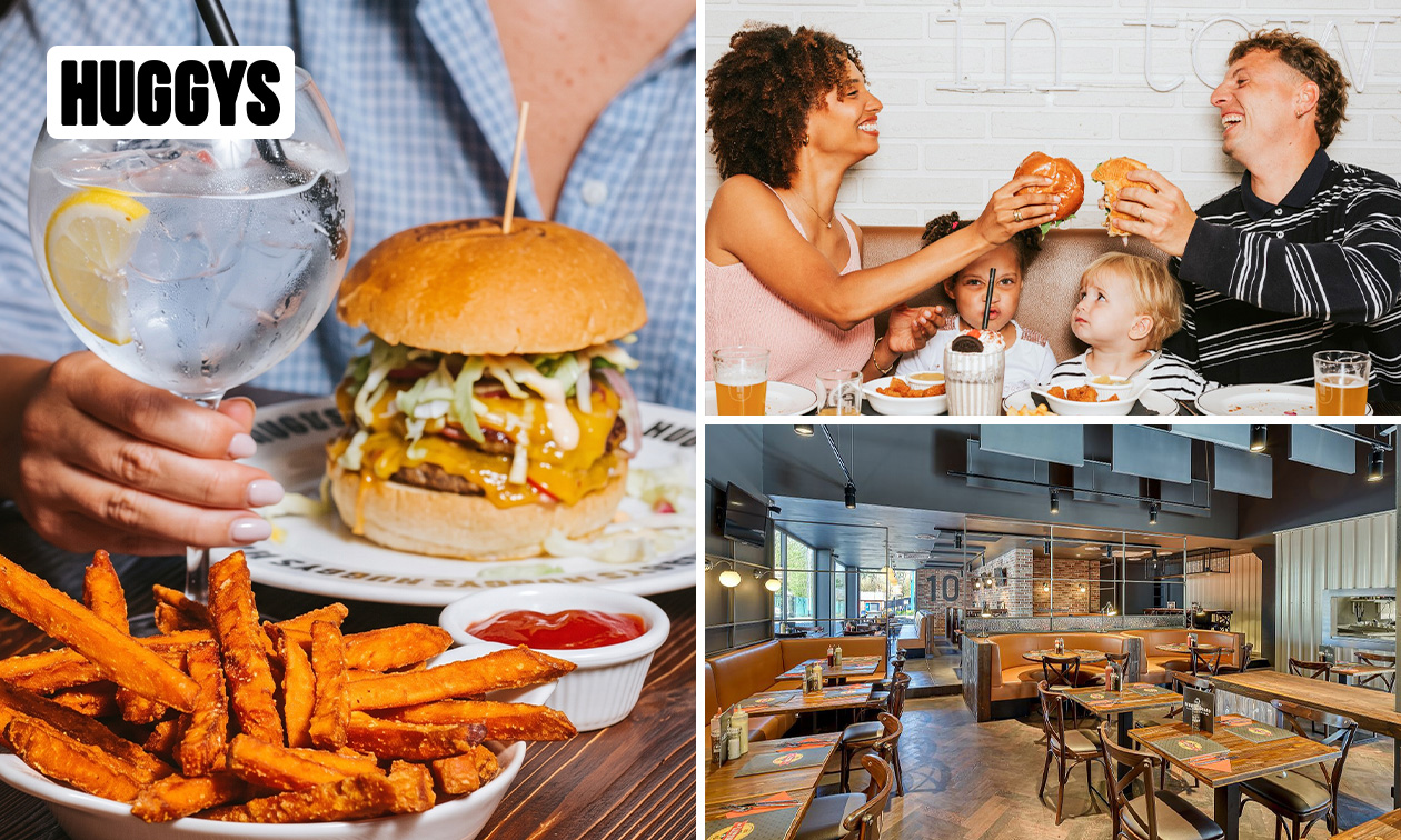 Menu burger en 2 ou 3 services au HUGGYS de Gerpinnes