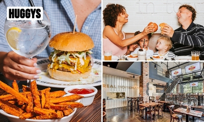 Menu burger en 2 ou 3 services au HUGGYS de Sprimont