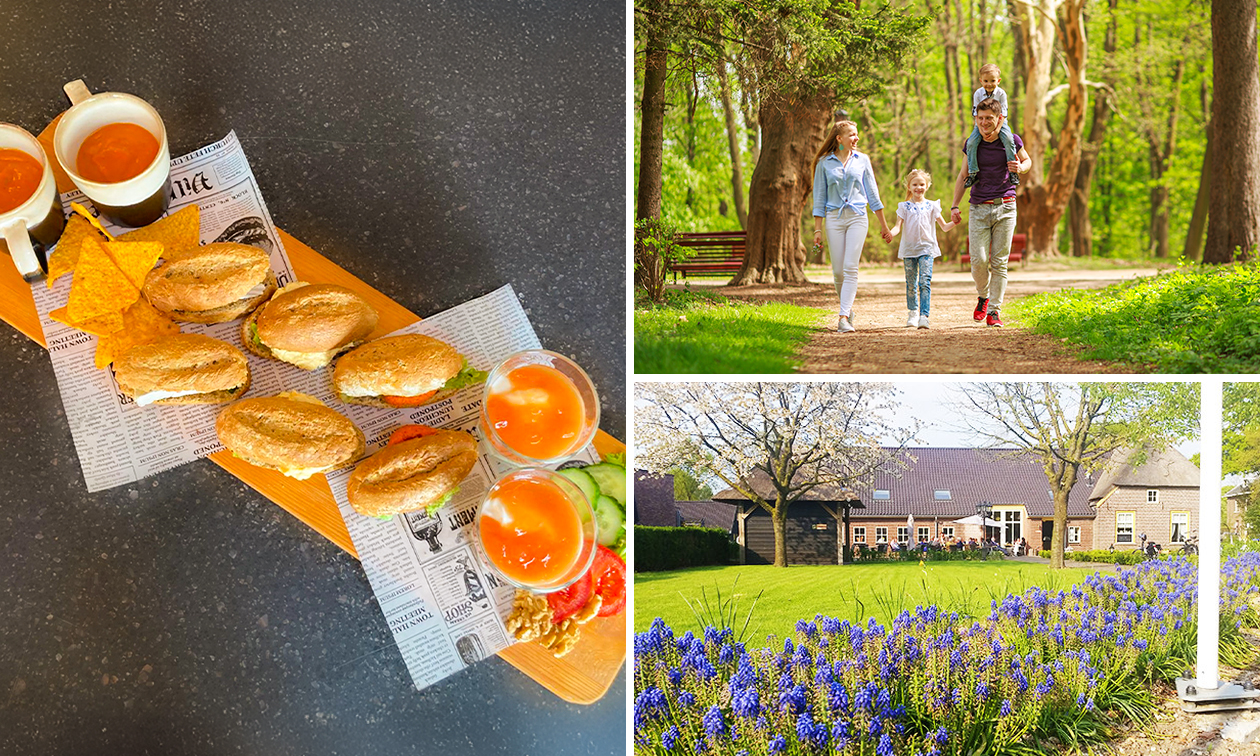 Lunchproeverij + evt. wandelarrangement bij Huiskamercafé De Lage Hof