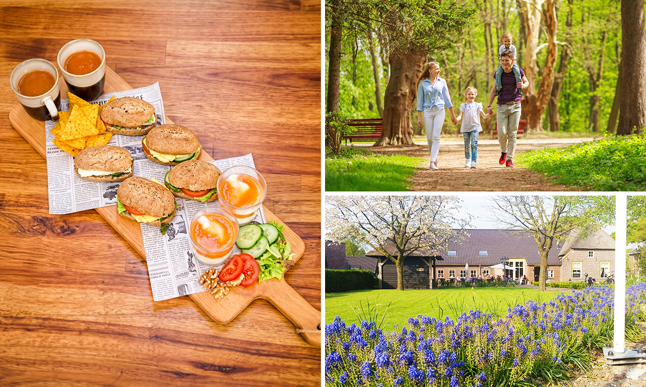 Lunchproeverij + evt. wandelarrangement bij Huiskamercafé De Lage Hof Lunchproeverij + evt. wandelarrangement bij Huiskamercafé De Lage Hof