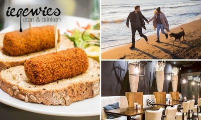 Wandelarrangement aan het strand bij IEGEWIES