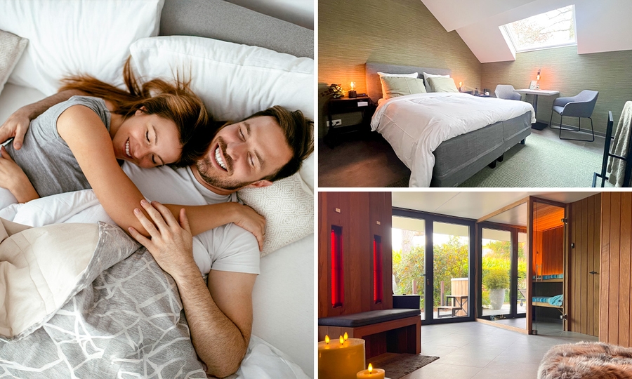 Overnachting voor 2 + ontbijt + evt. privé-wellness (3 uur) + evt. (duo)massage in Turnhout